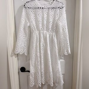 Lace swimsuit cover up